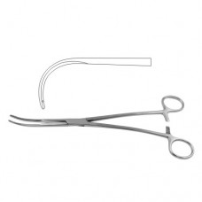 Semb Bronchus Clamp Strongly Curved Stainless Steel, 24 cm - 9 1/2"